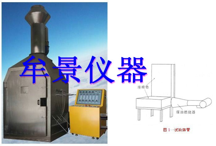 航空座椅墊可燃性試驗機參數圖片